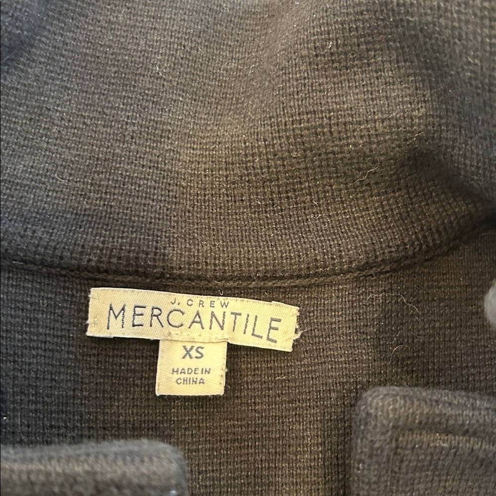 J. Crew Mercantile Heavy Knit Jacket - Picture 7 of 9